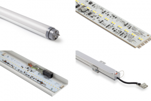 Rail compliant LED lighting products