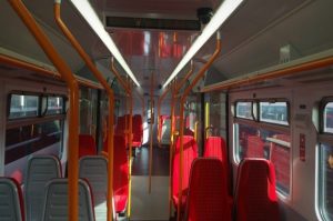 Class 456 train interior